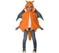 Amscan Déguisement Pokémon Dracaufeu Cape orange Enfant 3/7 ans