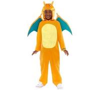 Amscan Unisex Officially Licensed Pokémon EVOLI Hooded Jumpsuit Kids Fancy Dress Costume Age: 4/6 ans