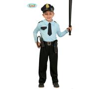 FIESTAS GUIRCA Déguisement Police Costume Enfant Unisexe Taille Taille 5-6 Ans