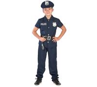 Déguisement - Déguisement policier à manches courtes enfant 7-9 ans
