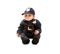 My Other Me – Déguisement policier bébé Unimasa 203292 – Polyester Bleu 12/24 mois