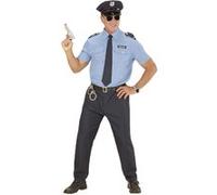 Déguisement policier complet (44/48) Multicolore G