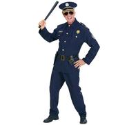 Déguisement Policier Homme Medium Multicolore