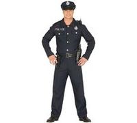 déguisement policier luxe homme - l - bleu - guirca 88172 Bleu G