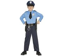Déguisement Policier Musclé garçon S1-(5/6 ans)