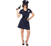 Déguisement policière femme -123731- FUNIDELIA- Déguisement Adulte Femme- Police Accessoires Halloween, carnaval et fête XS