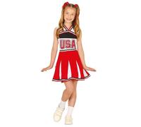 Déguisement Pom Pom Girl - FIESTAS GUIRCA - 7 à 9 ans - Couleur blanche