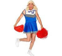 déguisement pom pom girl homme - xl - bleu - widmann 00174 Bleu G