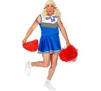 DÉGUISEMENT POM POM GIRL HOMME XL Bleu XL