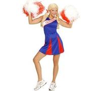 Widmann Déguisement pom-pom girl Party Fashion Robe bleue Taille S