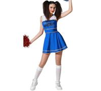 Déguisement pom-pom girl USA - ANGEL TOMAS, SA - M/L - Bleu - Femme - Carnaval M/L