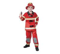 Déguisement Pompier - Multicolore - Taille 4/6 Ans - Enfant - Mixte