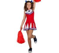 Déguisement Pompom Girl Robe - CAR Y GUS, S.L. - Noir - Fille - 5 ans 10 ans