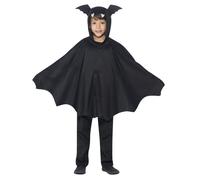 Smiffy's – Cape chauve-souris – Taille 7-12 ans – Noir – Halloween