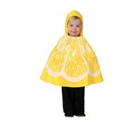 Déguisement Poncho Citron Taille Unique Pour Bébés (Taille Unique Enfants) Multicolore