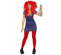 FIESTAS GUIRCA Déguisement de poupée maléfique pour femme - M 38-40