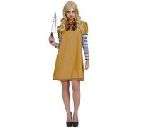 Déguisement poupée Megan femme - FIESTAS GUIRCA, S.L. - Noir - Adulte L