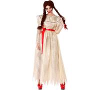 Déguisement Poupée Vintage Maléfique Femme M / L Blanc