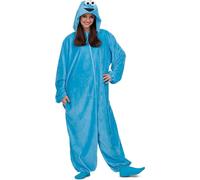 Déguisement pour adulte My Other Me Cookie Monster Sesame Street - S