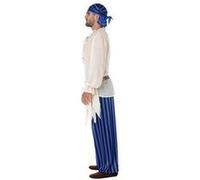 Atosa Costume de pirate doré Enfants XS-S