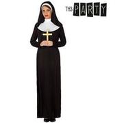 Déguisement Religieuse ATOSA - M-L - Noir et blanc - Adulte
