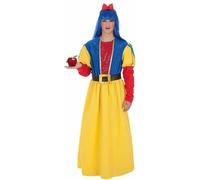 Déguisement pour adultes Blanche-Neige M/L (4 pièces)