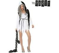 Déguisement pour Adultes Fantôme (Taille XS/S) Blanc G