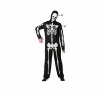 Déguisement pour Adultes Noir Squelette