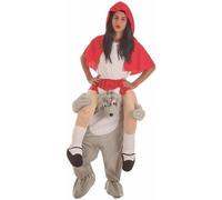 Déguisement pour adultes Ride-On M/L Méchant loup Le petit chaperon rouge