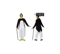 Atosa Penguin Costume Blanc M-L Enfants