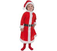 Déguisement pour bébé 1-2 ans Mère Noël rouge