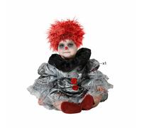 Déguisement pour Bébés Gris Clown 24 Mois [2 Pièces]