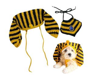 Déguisement pour chien, costume de pharaon, accessoires de déguisement pour animaux de compagnie égyptiens, tenues de fête, chapeau réglable - Banane - Photo Frequisites pour petites races moyennes de