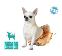 ATOSA déguisement pour animal de compagnie tutu orange