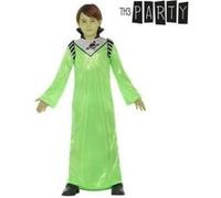 Déguisement pour Enfants Alien vert (Taille 3-4 Ans) Blanc G