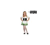 Déguisement pour Enfants Allemande (2 Pcs) (Taille 3-4 Ans) Blanc
