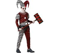 Déguisement pour enfants Arlequin sanglant 7-9 ans
