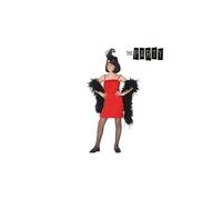 Déguisement pour Enfants Charleston Rouge (Taille 3-4 Ans)