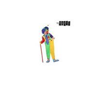 Déguisement pour Enfants Clown Vert Jaune (4 Pcs) (Taille 3-4 Ans)