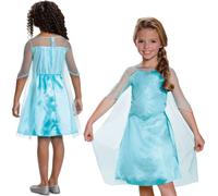 Déguisement pour enfants Disney Frozen Elsa bleu 7-8 ans