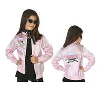 AC-Déco Déguisement Années 60 Rose Polyester Taille 3-4 ans