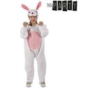 Déguisement pour Enfants Lapin Blanc (Taille 3-4 Ans) Description G