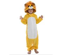 Déguisement pour Enfants My Other Me Big Eyes Lion 10-12 Ans Blanc Noir