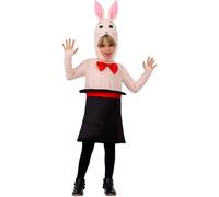 Déguisement pour Enfants My Other Me Noir Lapin Magicien S 3-6 ans Chapeau ha