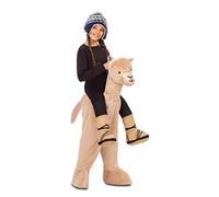 Mom Ride-on Alpaca Child Junior Costume Beige 8-11 Years