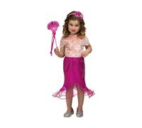 Déguisement pour enfants My Other Me Sirene rose tutu 3-6 ans (3 pièces)