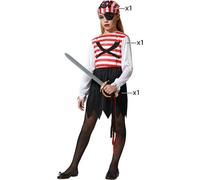 Déguisement pour enfants pirate 5-6 ans