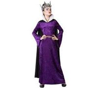 Déguisement - ATOSA - Reine Méchante - Robe en velours violet - Cape noire - Pour filles de 11 à 12 ans 11 ans