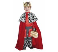 Déguisement pour Enfants Roi Mage Gaspard 3-5 ans Rouge