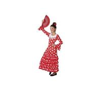 Déguisement pour enfants sévillane rouge taille 10-12 ans